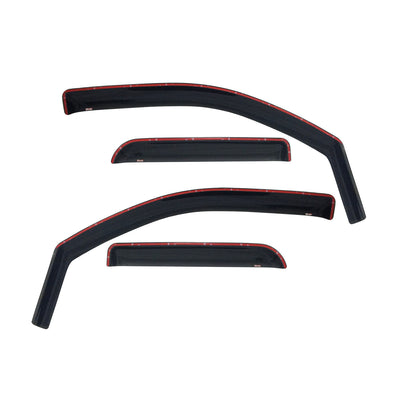 In-Channel 4pc Wind Deflector <br> 14-19 Chevy Silverado GMC Sierra 1500 2500 3500