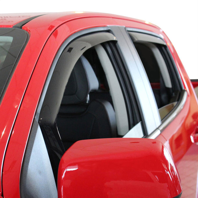 In-Channel 4pc Wind Deflector <br> 2015-2022 Chevy Colorado GMC Canyon