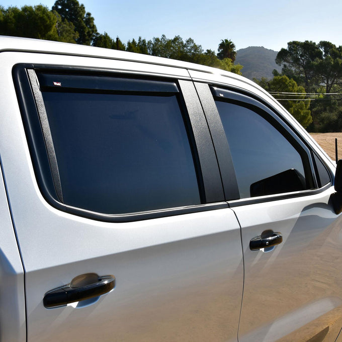 In-Channel 4pc Wind Deflector <br> 19-26 Chevy Silverado GMC Sierra 1500 2500 3500