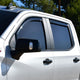 In-Channel 4pc Wind Deflector <br> 19-26 Chevy Silverado GMC Sierra 1500 2500 3500