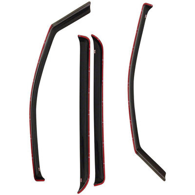 In-Channel 4pc Wind Deflector <br> 02-06 Chevy GMC Silverado Sierra 1500 2500 3500