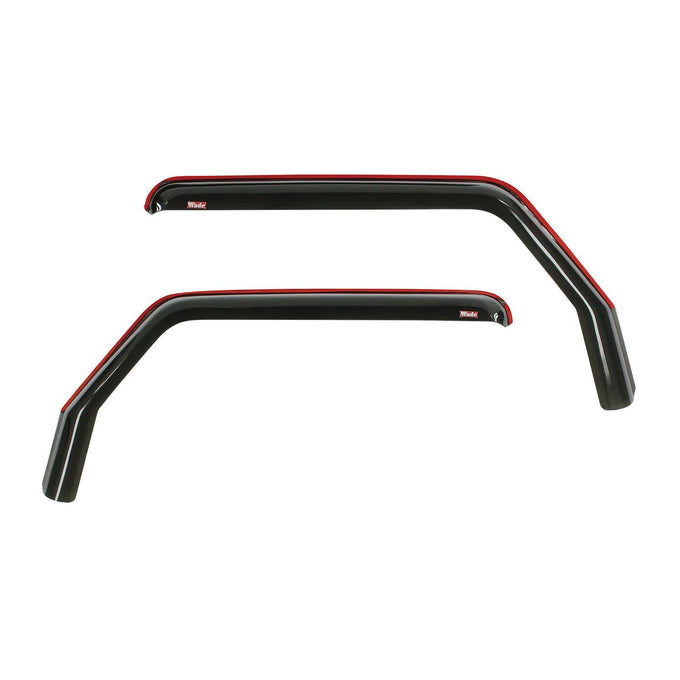 In Channel 2pc Wind Deflector <br> 2018-2025 Jeep Wrangler