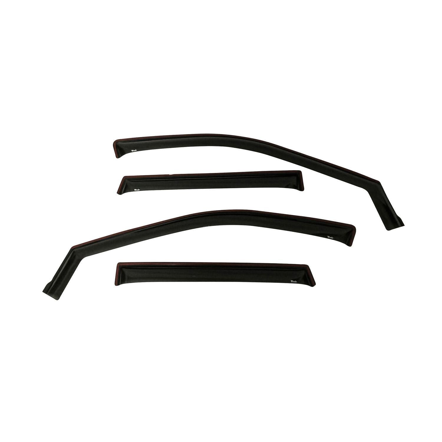 In-Channel 4pc Wind Deflector <br> 2011-2021 Jeep Grand Cherokee