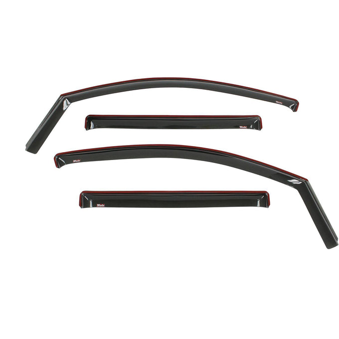 In-Channel 4pc Wind Deflector <br> 2016-2024 Nissan TITAN XD