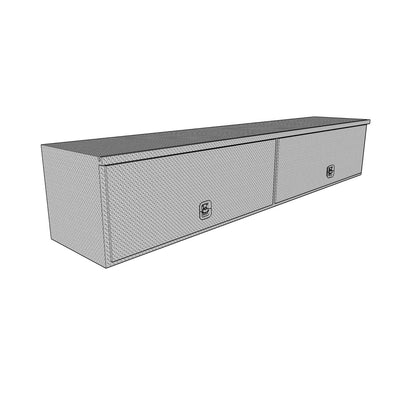 High Cap HD Top Sider 16in x 96in w/flip up Doors <br> Universal Fit