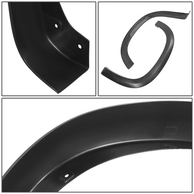 Factory Style Matte Fender Flares Kit <br> 19-24 Chevy Silverado 1500