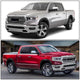 Factory Style Matte Fender Flares <br> 19-24 Ram 1500