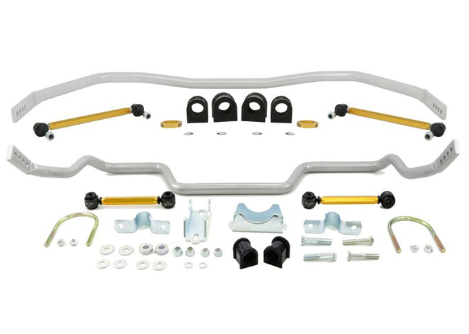 Front & Rear Sway bar Kit<br>05-14 Ford Mustang