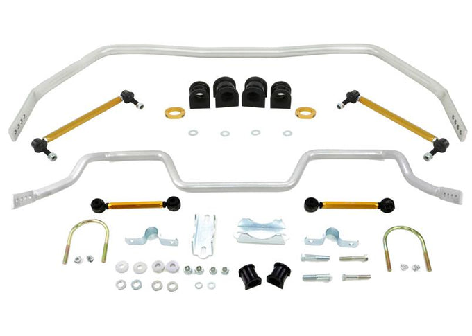 Front & Rear Sway bar Kit<br>05-14 Ford Mustang