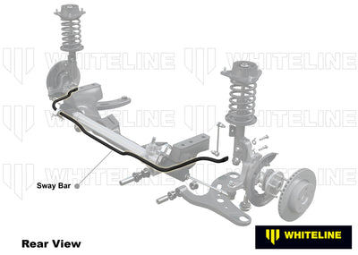 BHF77Z Front Sway Bar 27mm<br>06-11 Honda Civic FD2 Type R