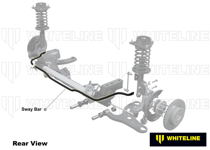 BHF77Z Front Sway Bar 27mm<br>06-11 Honda Civic FD2 Type R