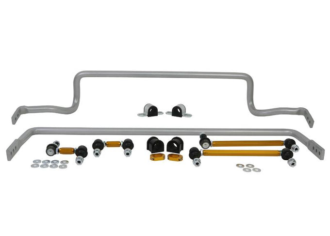 Front & Rear Sway Bar Kit<br>09-17 Mitsubishi Lancer CJ