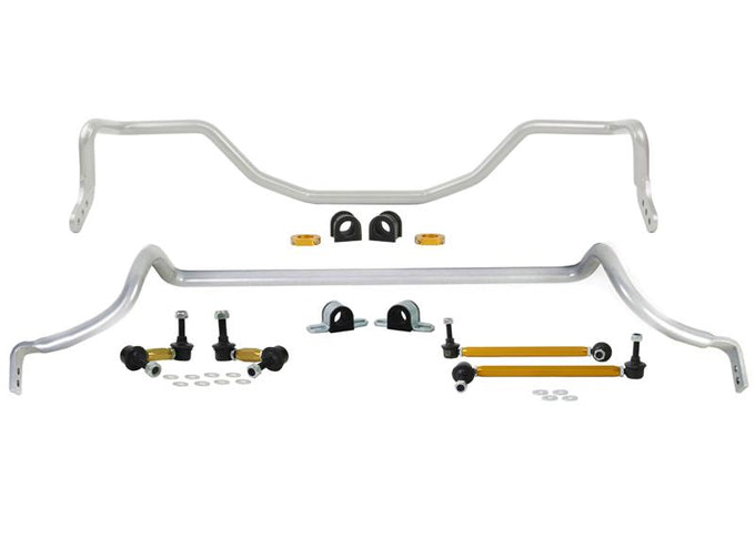 Front & Rear Sway Bar Kit<br>09-17 Mitsubishi Lancer CJ Ralliart AWD