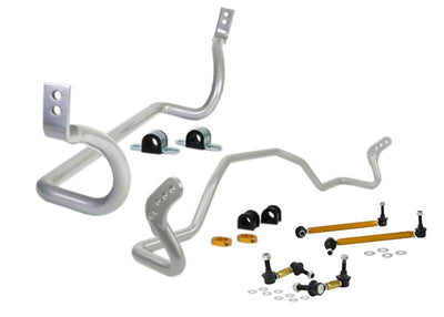 Front & Rear Sway Bar Kit<br>09-17 Mitsubishi Lancer CJ Ralliart AWD