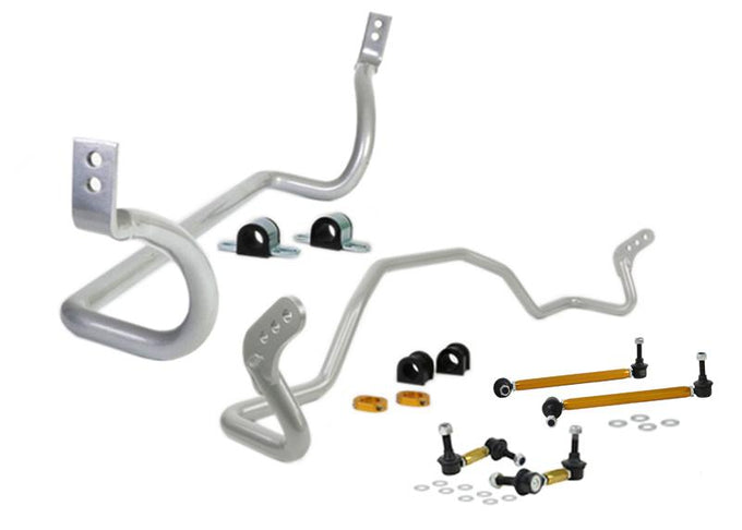 Front & Rear Sway Bar Kit<br>09-17 Mitsubishi Lancer CJ Ralliart AWD