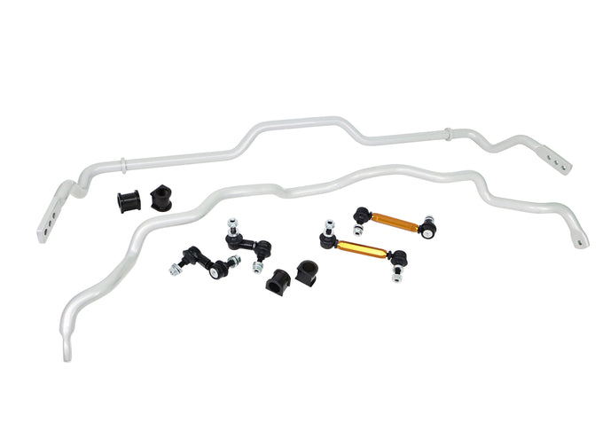 Front and Rear Sway Bar Kit 24mm<br>03-06,08-12 Mitsubishi Lancer