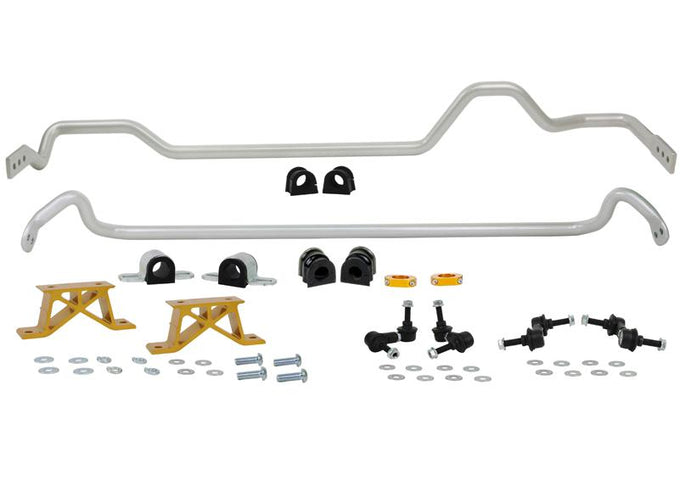 Front & Rear Sway Bar Kit<br>04-06 Subaru WRX STI