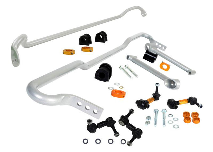 Front & Rear Sway Bar Kit<br>07-10 Subaru Impreza WRX GV GR