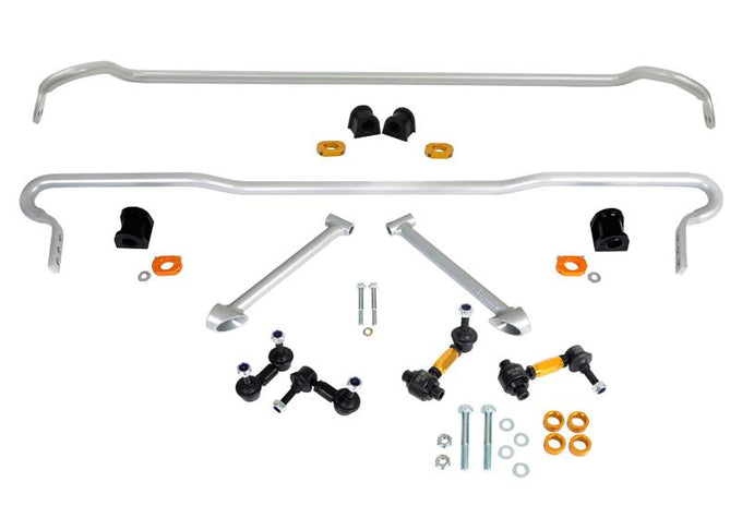 Front & Rear Sway Bar Kit<br>07-10 Subaru Impreza WRX GV GR