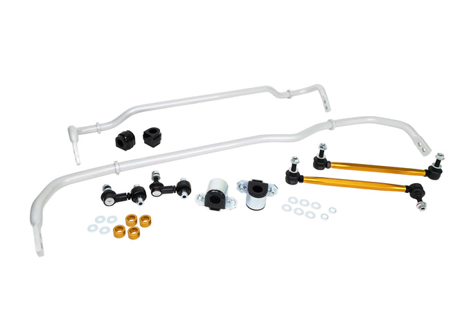 Front & Rear Sway Bar Kit<br>13-19 Audi A3 FWD & VW Golf MK7 FWD Incl GTI