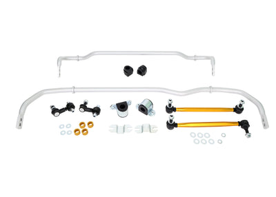 Front & Rear Sway Bar Kit<br>13-19 Audi A3 FWD & VW Golf MK7 FWD Incl GTI