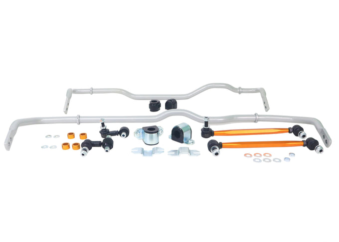 Front & Rear Sway Bar Kit<br>13-19 Audi RS3 & VW Golf Mk7 R