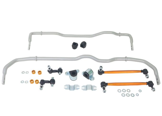 Front & Rear Sway Bar Kit<br>13-19 Audi RS3 & VW Golf Mk7 R