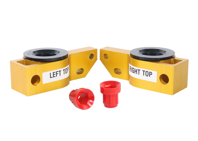 Front Lower Inner Rear Bushings Caster & Anti Lift<br>04-18 Audi and VW PQ35 Fwd/Awd