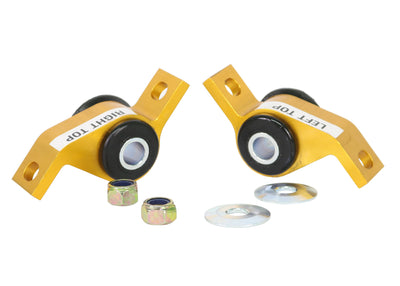 Front Lower Inner Rear Bushings Offset Caster&Anti Lift<br>90-04 Subaru Impreza and Legacy