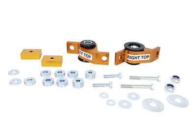 Front Lower Inner Rear Bushings Offset Caster&Anti Lift<br>02-07 Subaru Impreza, 05-06 Saab 9-2X