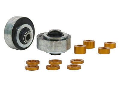 Front Lower Inner Rear Bushings Caster & Anti Lift<br>12-26 Subaru WRX, 15-21 WRX STI, 11-14 Impreza