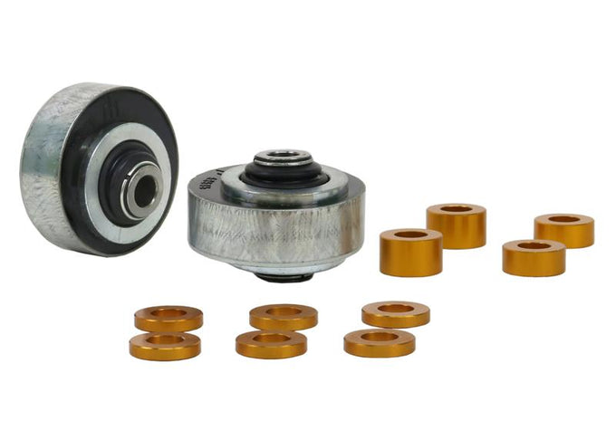 Front Lower Inner Rear Bushings Caster & Anti Lift<br>12-26 Subaru WRX, 15-21 WRX STI, 11-14 Impreza