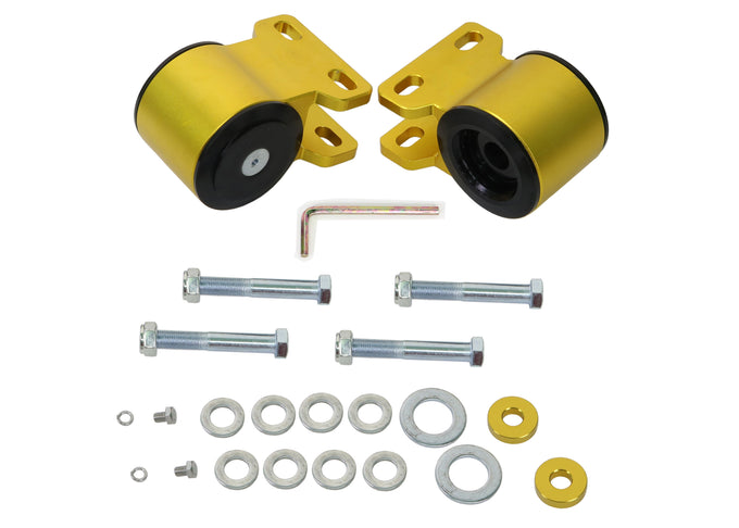Front Lower Inner Rear Bushings Offset Caster Kit<br>04-13 Volvo C70 S40 V50 C30, Mazda 3 5