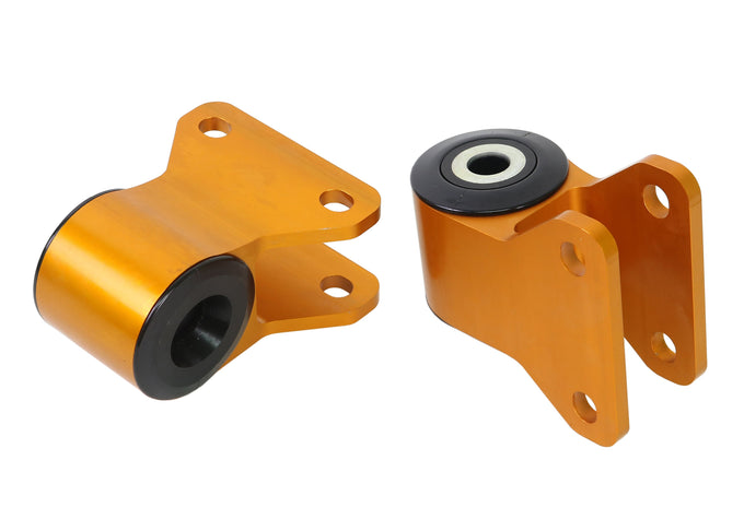 Front Lower Inner Rear Bushings Offset Caster&Anti Lift<br>12-18 Ford Focus, 10-13 Mazda 3