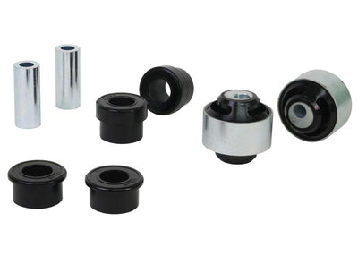 Front Lower Inner Bushing Kit Double Offset<br>02-06 Acura RSX, 01-05 Honda Civic, 02-06 CR-V
