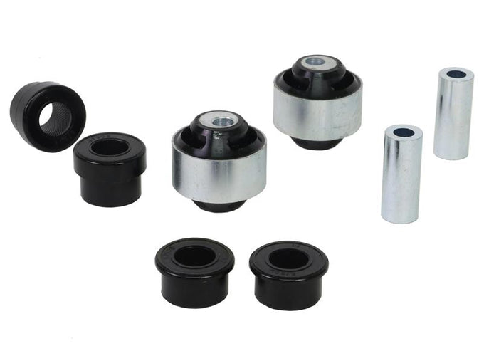 Front Lower Inner Bushing Kit Double Offset<br>02-06 Acura RSX, 01-05 Honda Civic, 02-06 CR-V