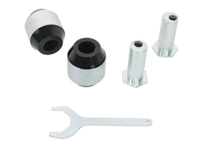 Front Radius Arm Lower Bushing Double Offset Caster Kit<br>15-27 Ford Mustang
