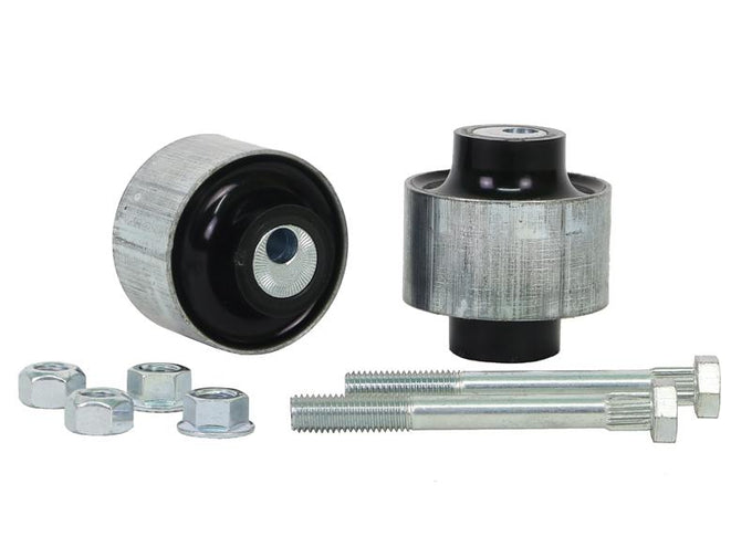Front Radius Arm Lower Bushing Double Offset Caster Kit<br>15-18 BMW M3, 15-19 M4, 16-21 M2