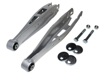 Camber Adjustable Rear Lower Control Arm Set<br>08-27 Subaru BRZ WRX Impreza Legacy Outback, Toyota 86