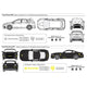 Decal Kits 10 Pk Black<br>Universal