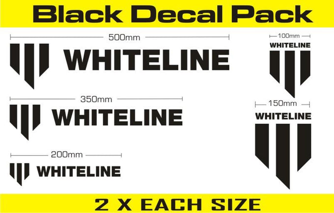 Decal Kits 10 Pk Black<br>Universal