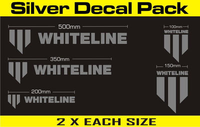 Decal Kits 10 Pk Silver<br>Universal