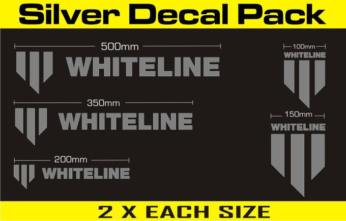 Decal Kits 10 Pk Silver<br>Universal