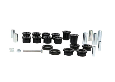 Front Control Arm Upper And Lower Bushing Kit<br>07-14 Jeep Wrangler