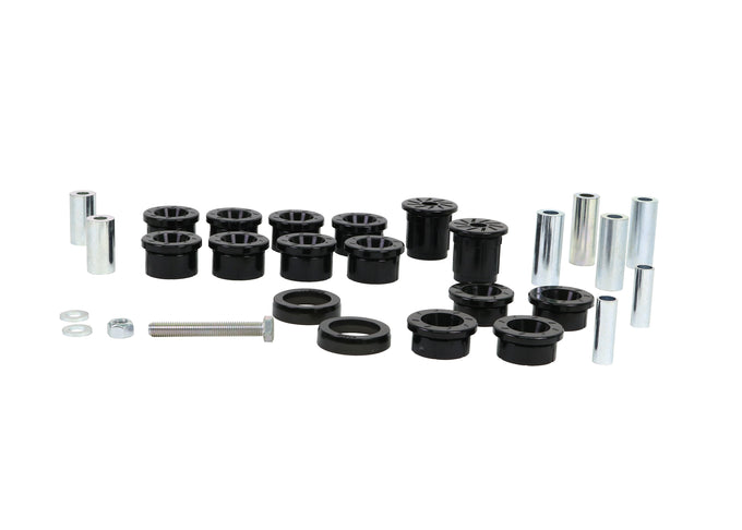 Front Control Arm Upper And Lower Bushing Kit<br>07-14 Jeep Wrangler