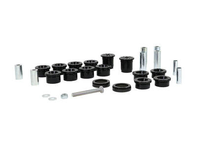 Front Control Arm Upper And Lower Bushing Kit<br>07-14 Jeep Wrangler