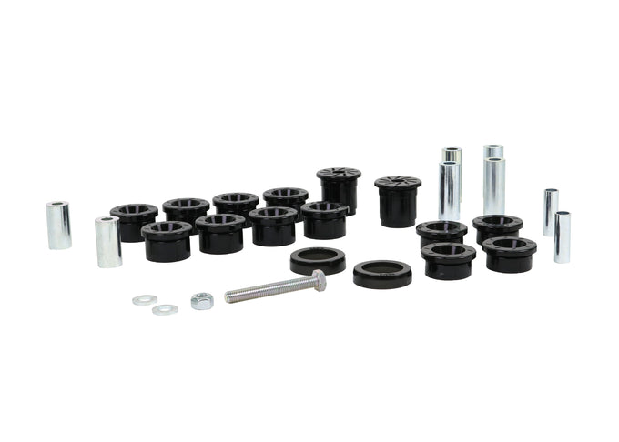 Front Control Arm Upper And Lower Bushing Kit<br>07-14 Jeep Wrangler