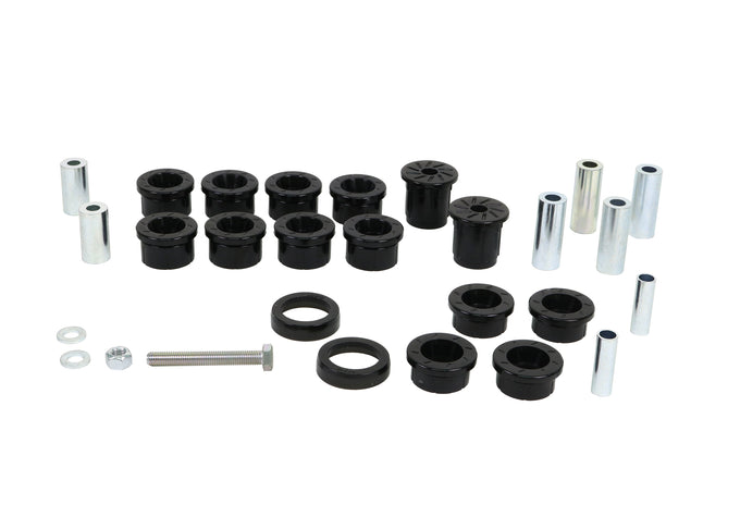 Front Control Arm Upper And Lower Bushing Kit<br>07-14 Jeep Wrangler
