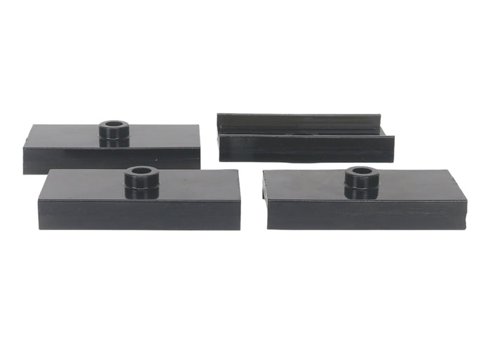 Rear Leaf Spring Saddle Insulator Kit<br>61-73 Ford Falcon Mustang
