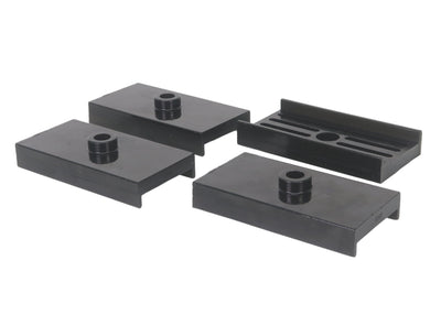 Rear Leaf Spring Saddle Insulator Kit<br>61-73 Ford Falcon Mustang